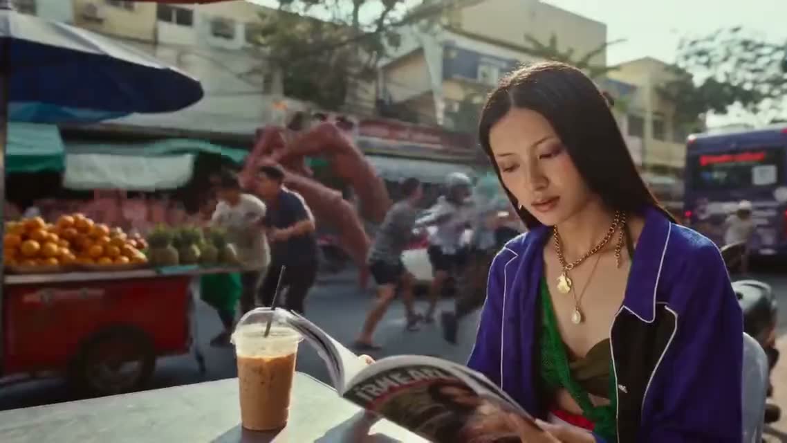 A character action shot generated in ImagineArt Film Studio